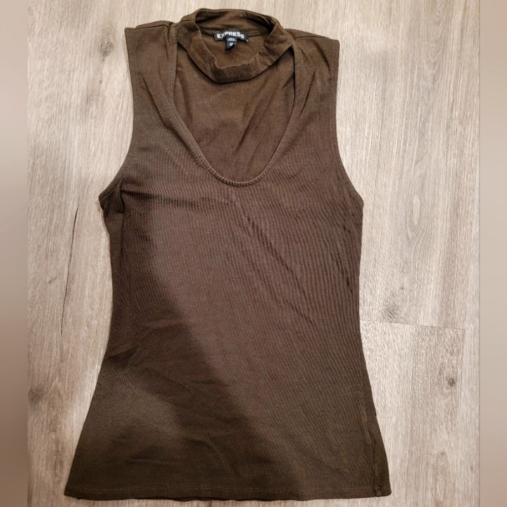 Express choker tank top‎